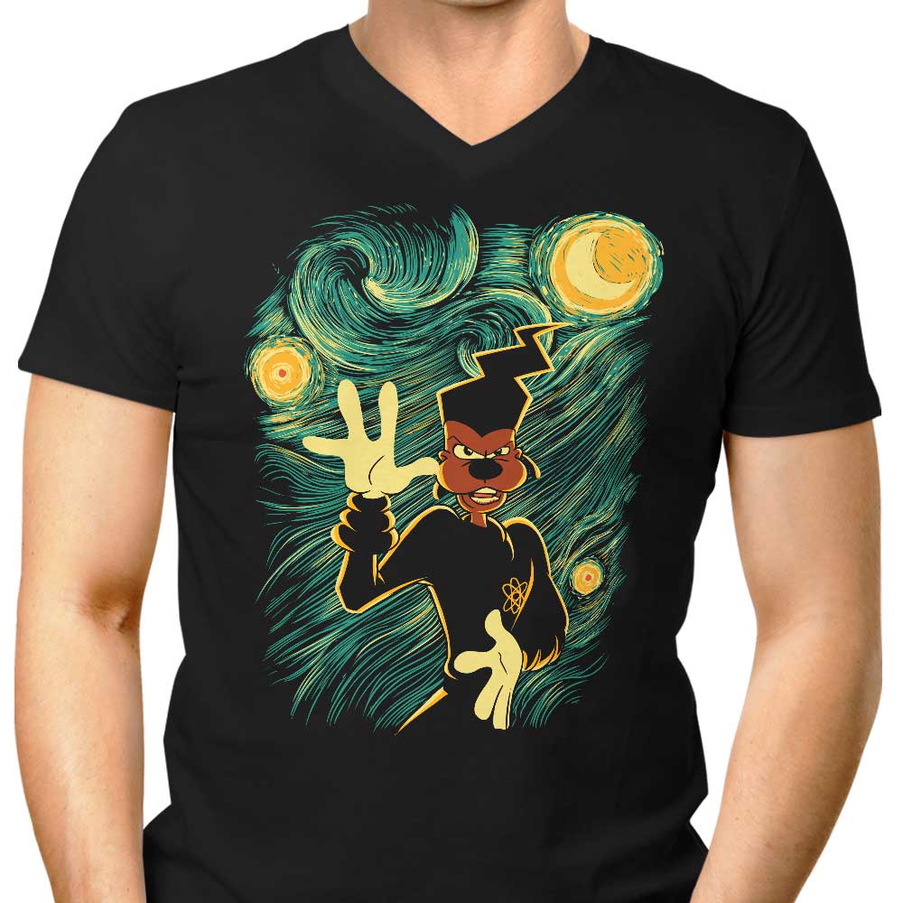 Starry Concert Men's V-Neck - Adult & Kids T-Shirts, Sweatshirts & Hoodies apparel design preview 1