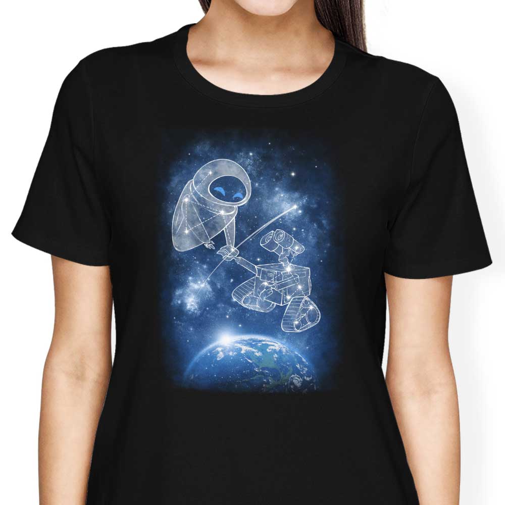 Starry Dancing Sky Women's Apparel - Adult & Kids T-Shirts, Sweatshirts & Hoodies apparel design preview 2