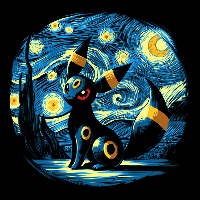 Starry Dark - Adult & Kids T-Shirts, Sweatshirts & Hoodies apparel design preview 2