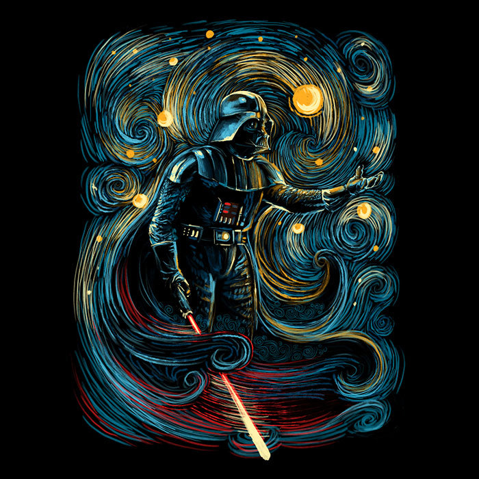 Starry Dark Lord Men's Apparel - Adult & Kids T-Shirts, Sweatshirts & Hoodies apparel design preview 2