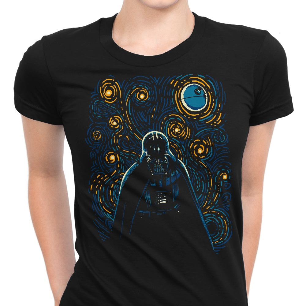Starry Dark Side Women's Apparel - Adult & Kids T-Shirts, Sweatshirts & Hoodies apparel design preview 1