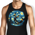 Starry Dark Tank Top - Adult & Kids T-Shirts, Sweatshirts & Hoodies apparel design preview 1
