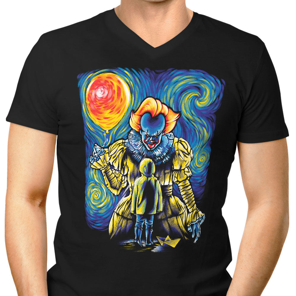 Starry Derry Men's V-Neck - Adult & Kids T-Shirts, Sweatshirts & Hoodies apparel design preview 1