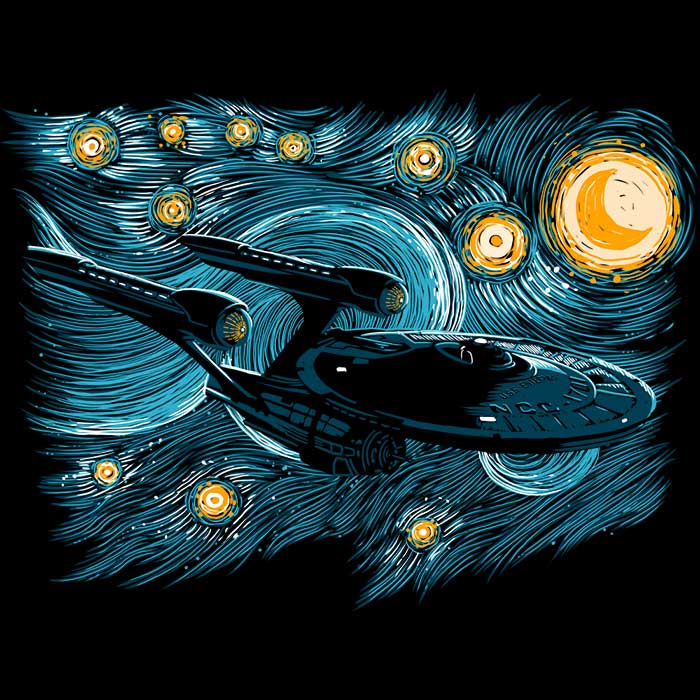 Starry Enterprise Women's Apparel - Adult & Kids T-Shirts, Sweatshirts & Hoodies apparel design preview 2