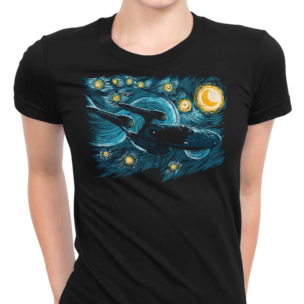 Starry Enterprise Women's Apparel - Adult & Kids T-Shirts, Sweatshirts & Hoodies apparel design preview 1