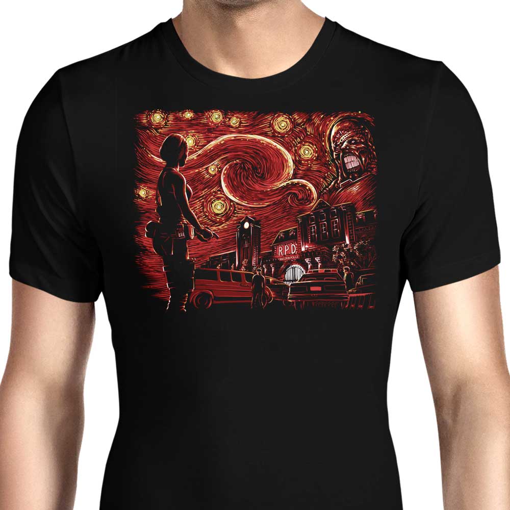 Starry Evil (Alt) Men's Apparel - Adult & Kids T-Shirts, Sweatshirts & Hoodies apparel design preview 1