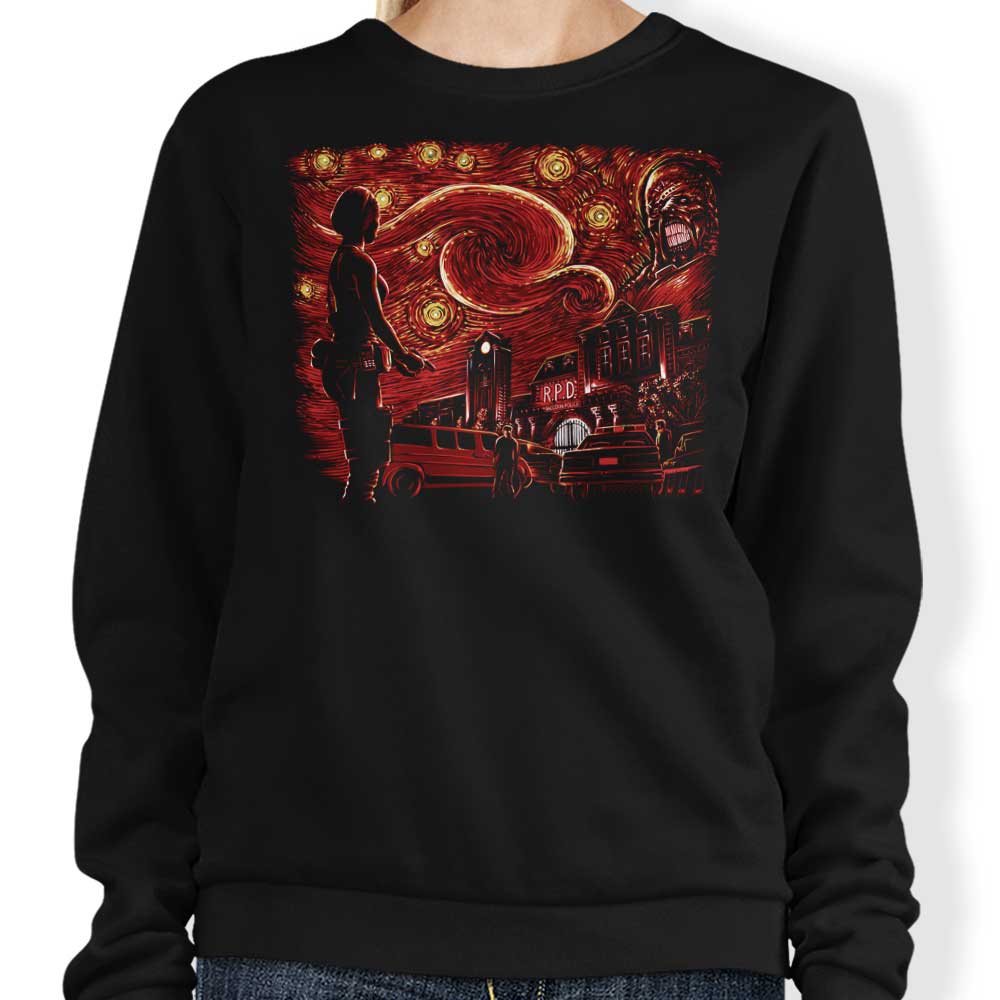 Starry Evil (Alt) - Adult & Kids T-Shirts, Sweatshirts & Hoodies apparel design preview 1
