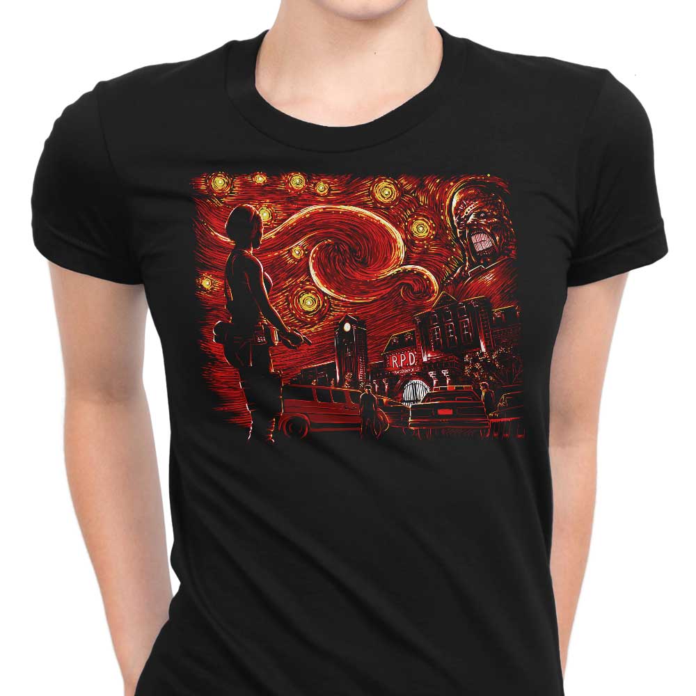 Starry Evil (Alt) Women's Apparel - Adult & Kids T-Shirts, Sweatshirts & Hoodies apparel design preview 1