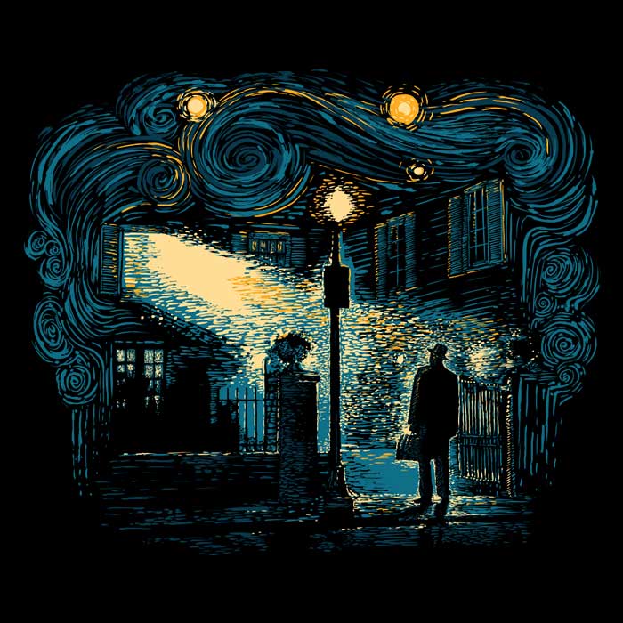 Starry Exorcism Men's Apparel - Adult & Kids T-Shirts, Sweatshirts & Hoodies apparel design preview 2