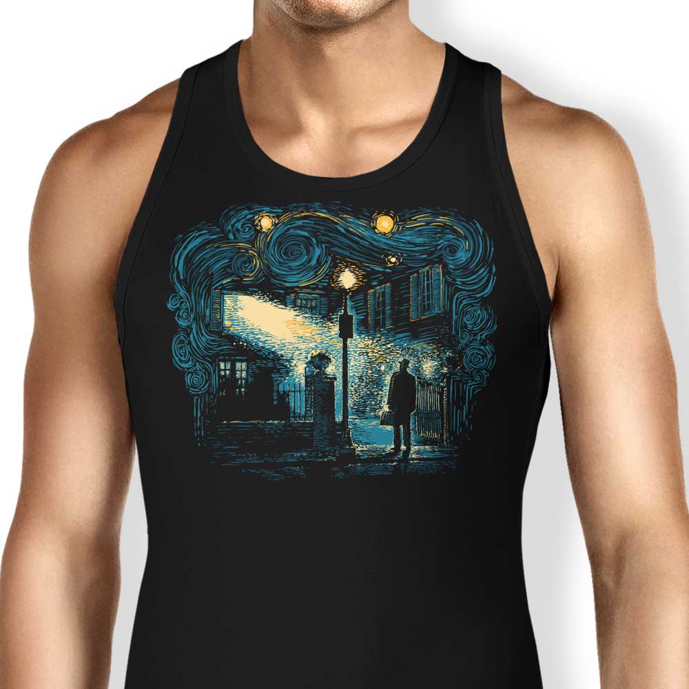 Starry Exorcism Tank Top - Adult & Kids T-Shirts, Sweatshirts & Hoodies apparel design preview 1