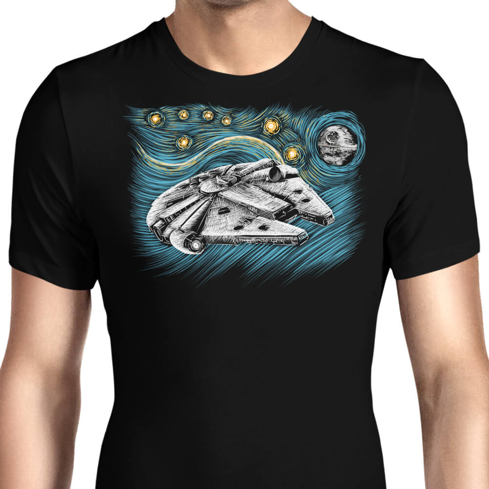 Starry Falcon Men's Apparel - Adult & Kids T-Shirts, Sweatshirts & Hoodies apparel design preview 1
