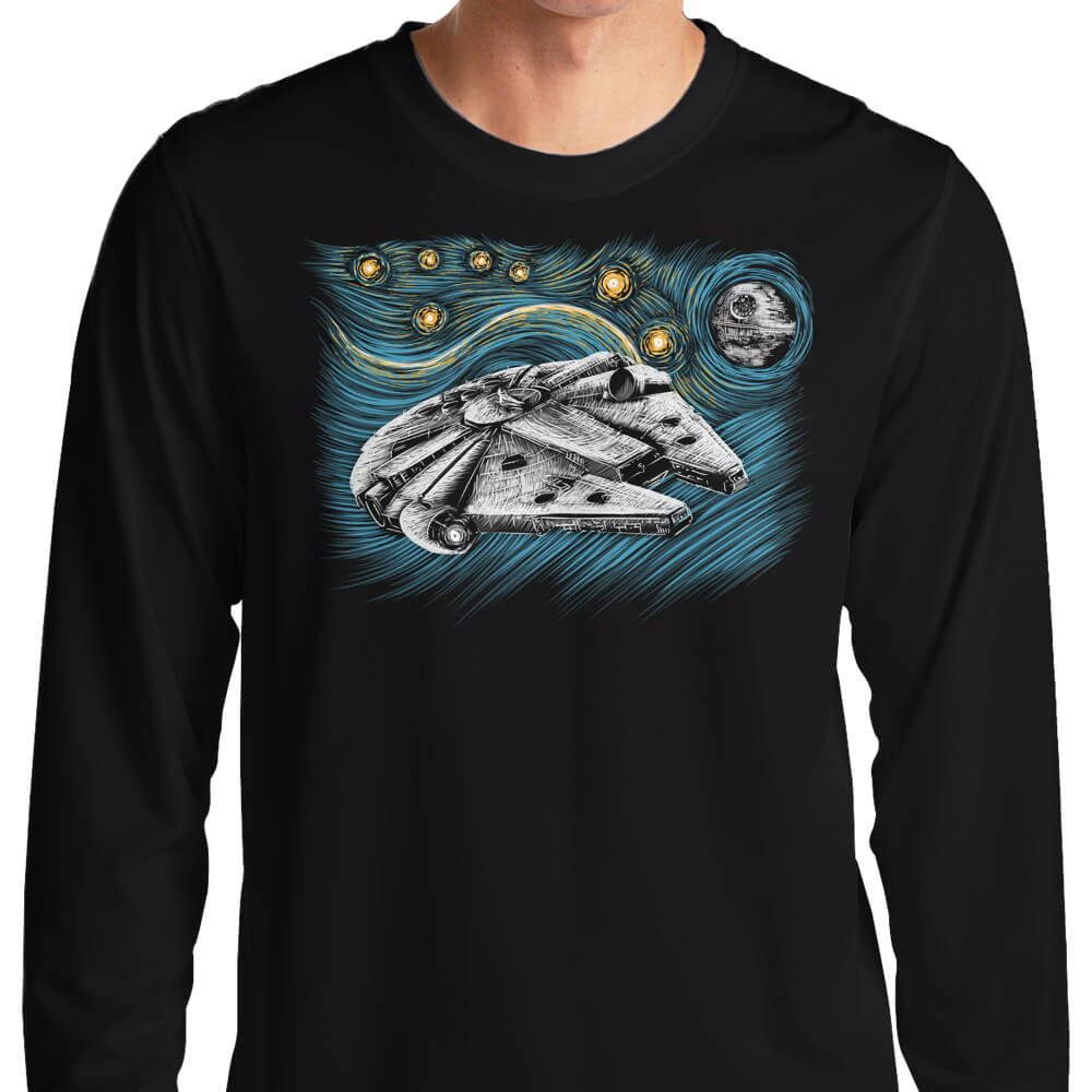 Starry Falcon - Adult & Kids T-Shirts, Sweatshirts & Hoodies apparel design preview 1