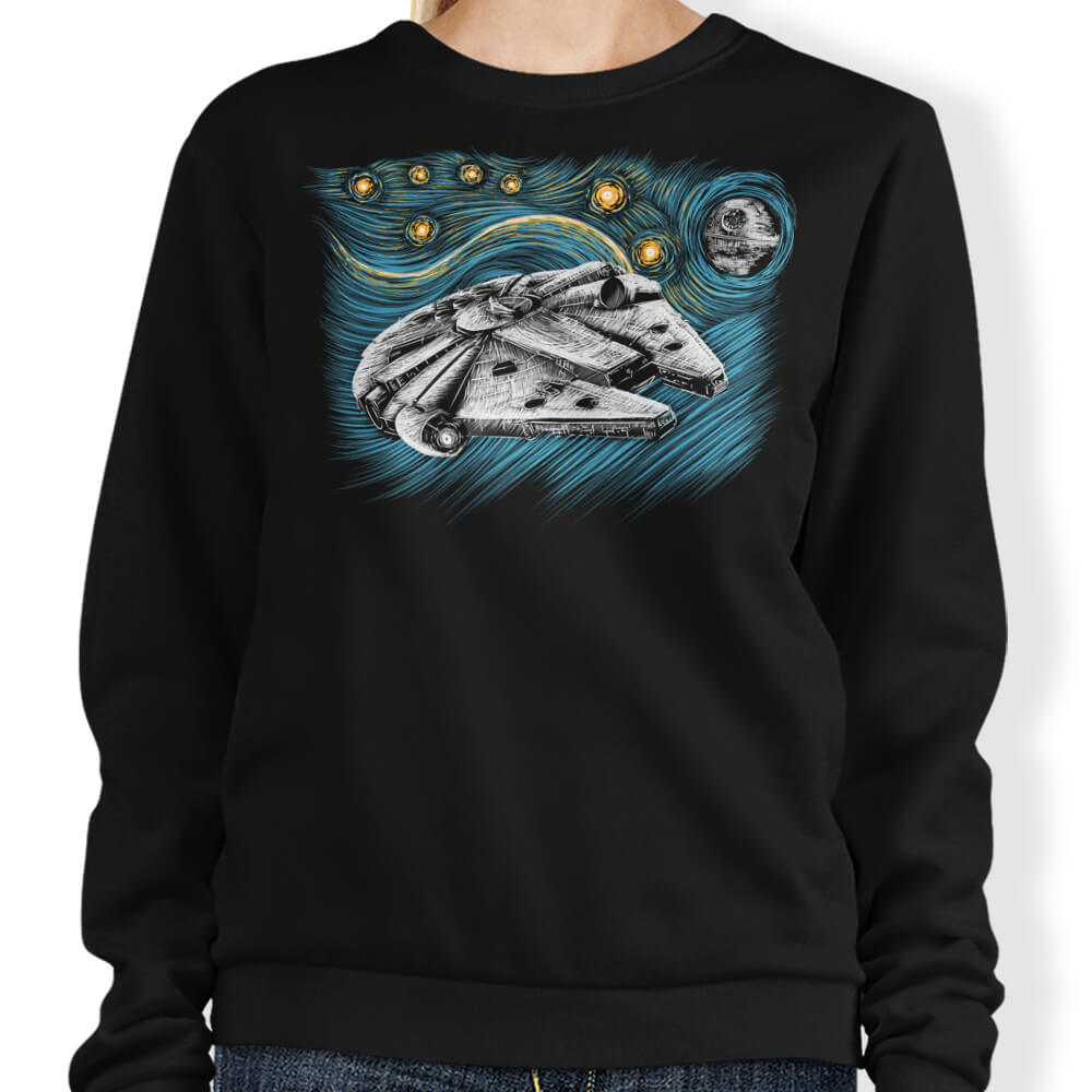 Starry Falcon - Adult & Kids T-Shirts, Sweatshirts & Hoodies apparel design preview 1