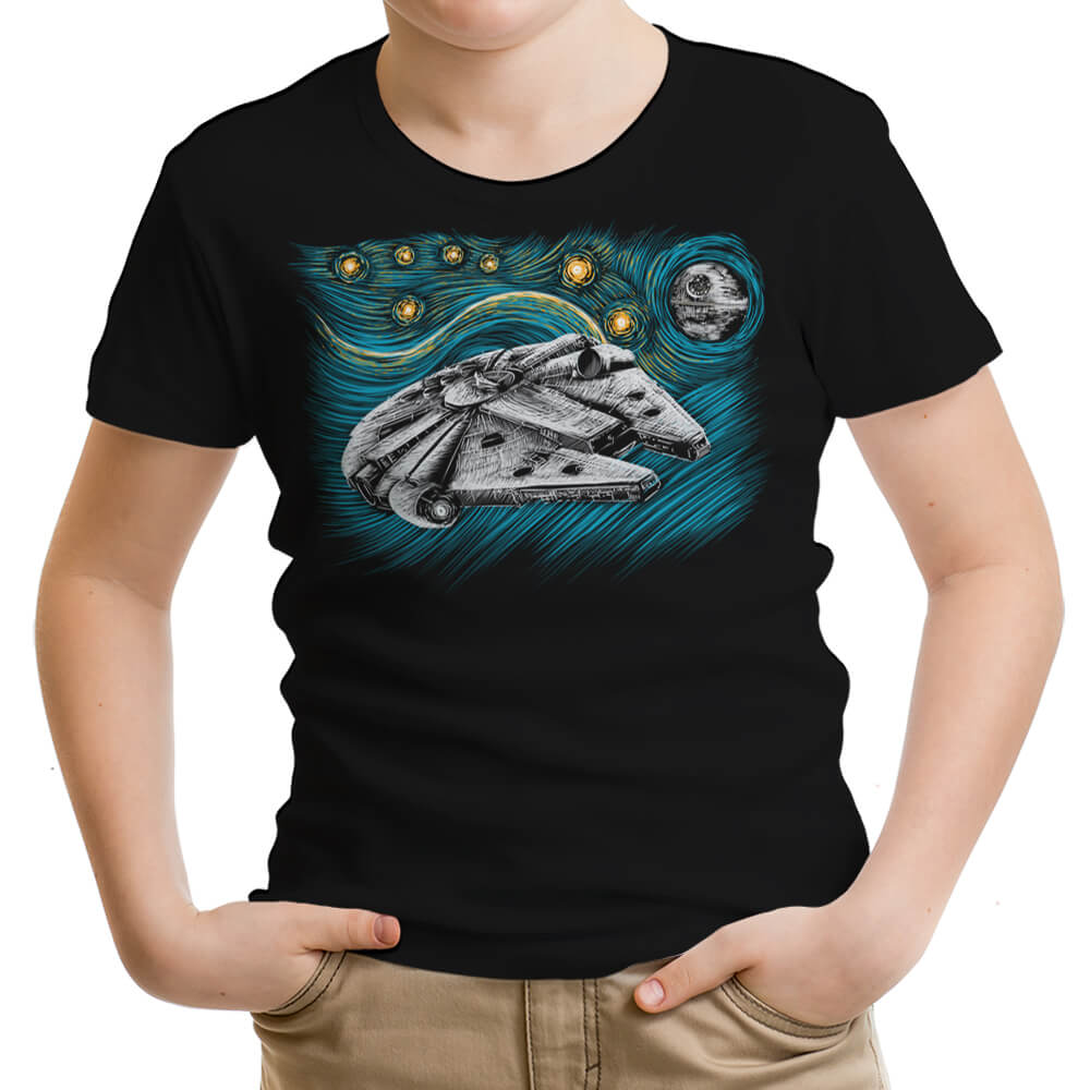 Starry Falcon Youth Apparel - Adult & Kids T-Shirts, Sweatshirts & Hoodies apparel design preview 1
