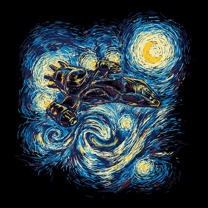 Starry Flight Men's Apparel - Adult & Kids T-Shirts, Sweatshirts & Hoodies apparel design preview 2