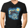 Starry Flight Men's V-Neck - Adult & Kids T-Shirts, Sweatshirts & Hoodies apparel design preview 1