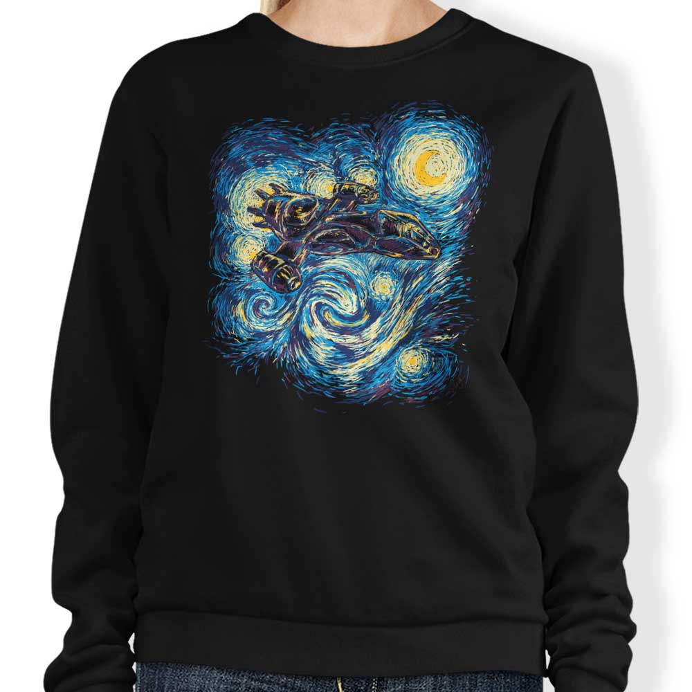 Starry Flight - Adult & Kids T-Shirts, Sweatshirts & Hoodies apparel design preview 1