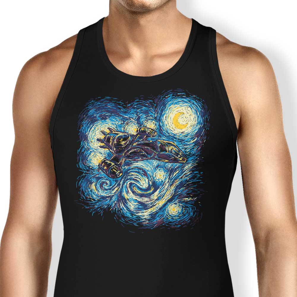 Starry Flight Tank Top - Adult & Kids T-Shirts, Sweatshirts & Hoodies apparel design preview 1