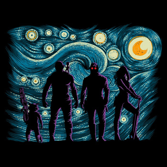 Starry Galaxy Tank Top - Adult & Kids T-Shirts, Sweatshirts & Hoodies apparel design preview 2