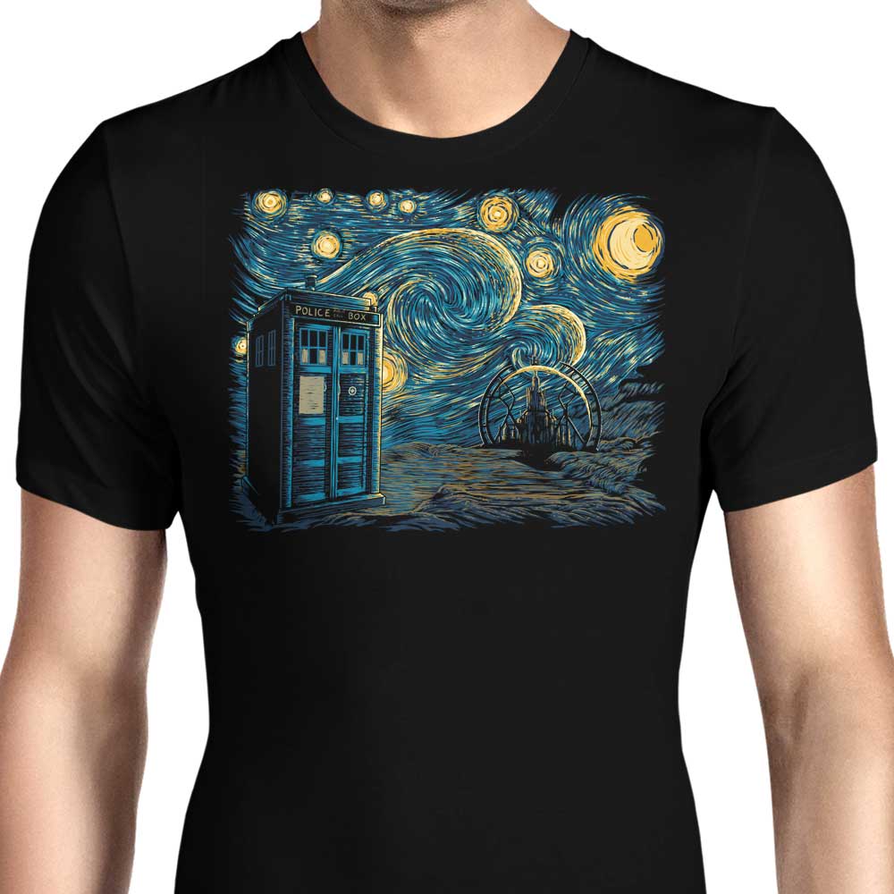 Starry Gallifrey Men's Apparel - Adult & Kids T-Shirts, Sweatshirts & Hoodies apparel design preview 1