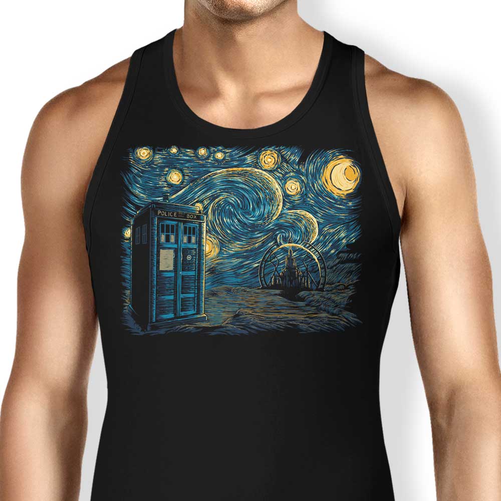 Starry Gallifrey Tank Top - Adult & Kids T-Shirts, Sweatshirts & Hoodies apparel design preview 1