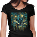 Starry Giant Women's V-Neck - Adult & Kids T-Shirts, Sweatshirts & Hoodies apparel design preview 1