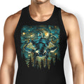 Starry Giant Tank Top - Adult & Kids T-Shirts, Sweatshirts & Hoodies apparel design preview 1