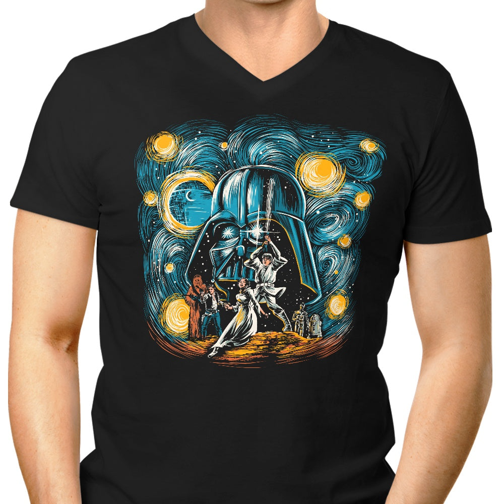 Starry Hope Men's V-Neck - Adult & Kids T-Shirts, Sweatshirts & Hoodies apparel design preview 1
