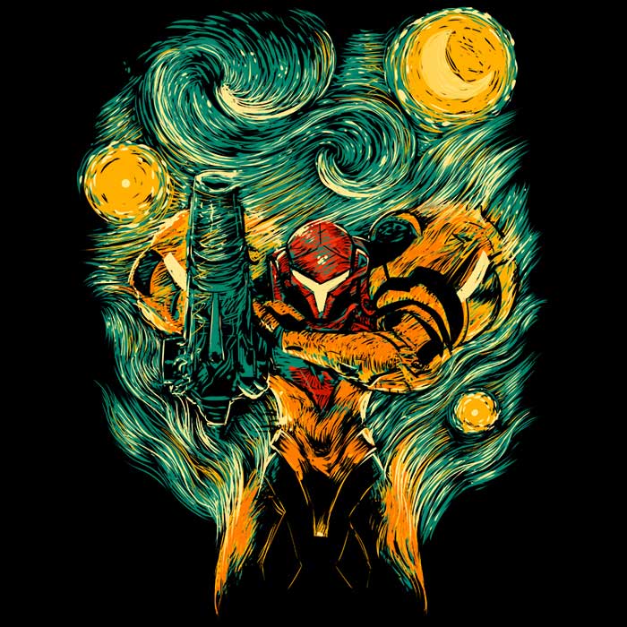 Starry Hunter Women's Apparel - Adult & Kids T-Shirts, Sweatshirts & Hoodies apparel design preview 2