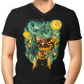 Starry Hunter Men's V-Neck - Adult & Kids T-Shirts, Sweatshirts & Hoodies apparel design preview 1