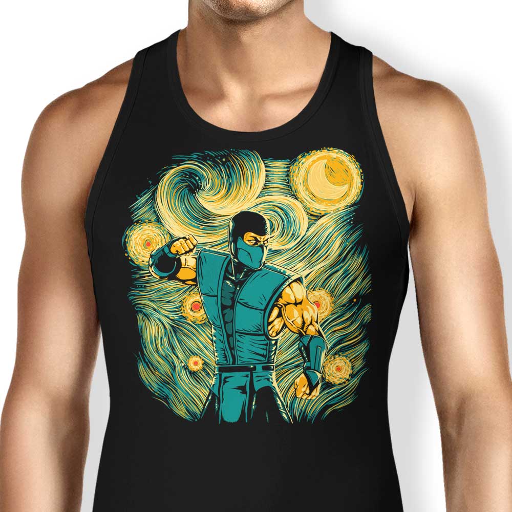Starry Ice Tank Top - Adult & Kids T-Shirts, Sweatshirts & Hoodies apparel design preview 1