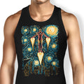 Starry Iron Tank Top - Adult & Kids T-Shirts, Sweatshirts & Hoodies apparel design preview 1
