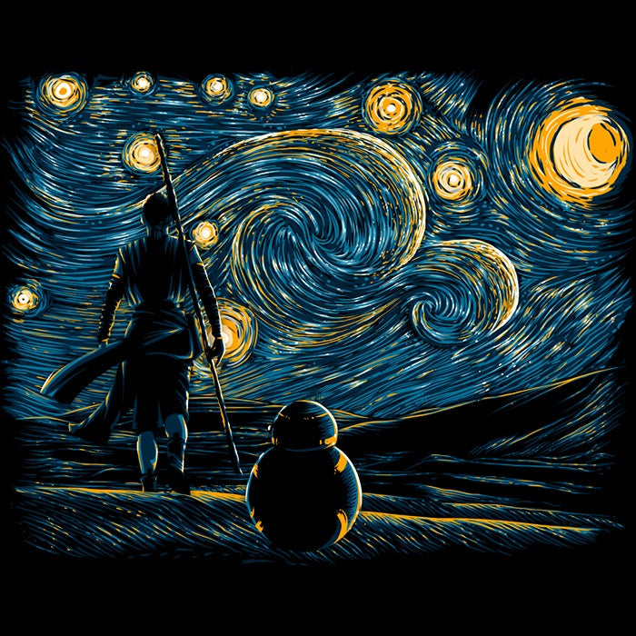 Starry-Jakku Youth Apparel - Adult & Kids T-Shirts, Sweatshirts & Hoodies apparel design preview 2