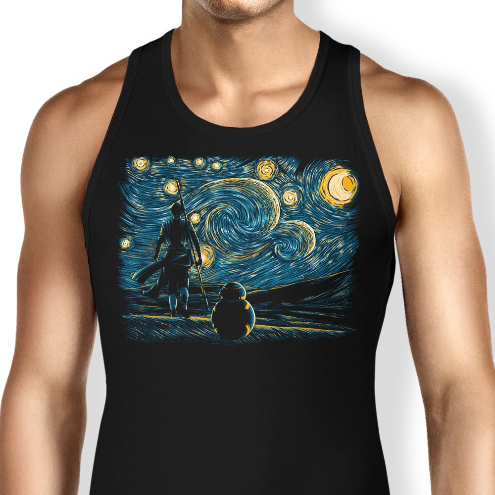 Starry-Jakku Tank Top - Adult & Kids T-Shirts, Sweatshirts & Hoodies apparel design preview 1