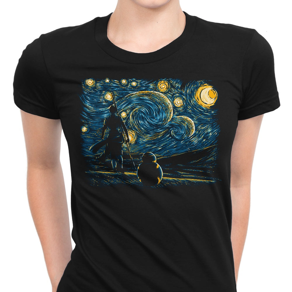 Starry-Jakku Women's Apparel - Adult & Kids T-Shirts, Sweatshirts & Hoodies apparel design preview 1