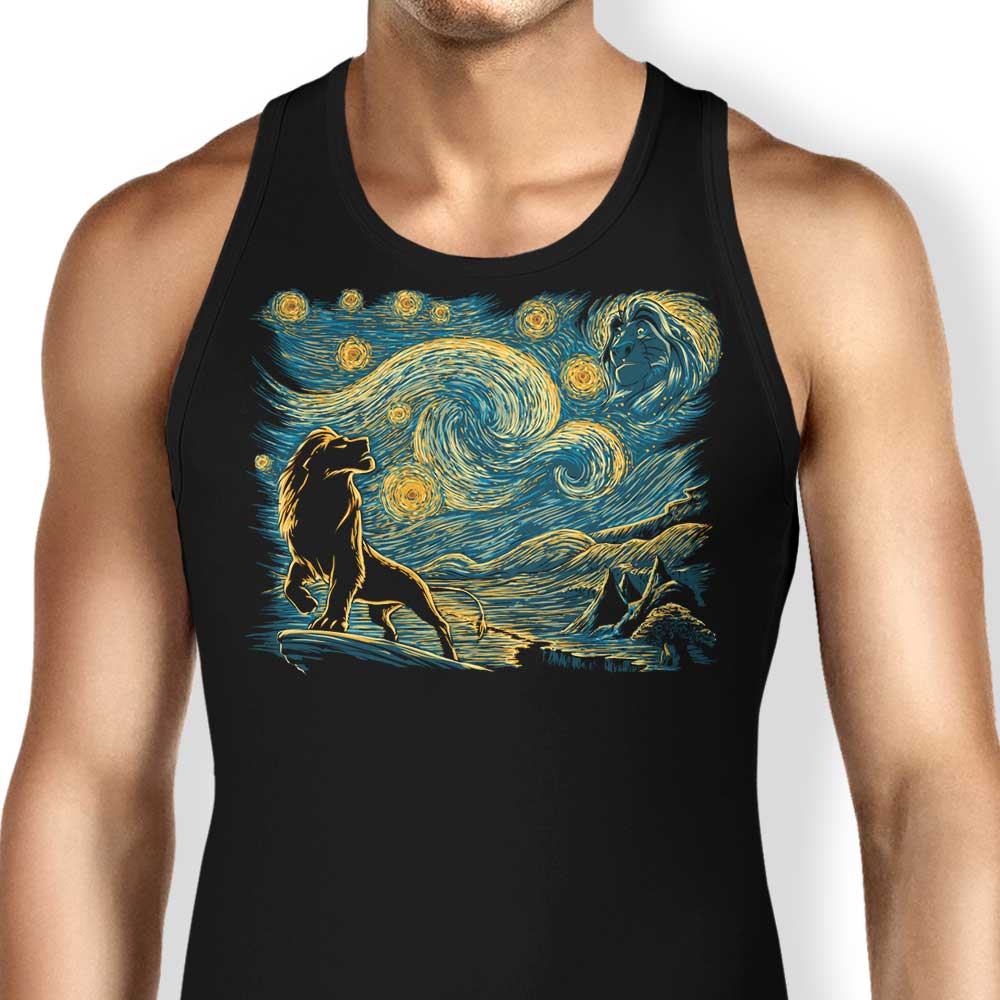Starry King Tank Top - Adult & Kids T-Shirts, Sweatshirts & Hoodies apparel design preview 1