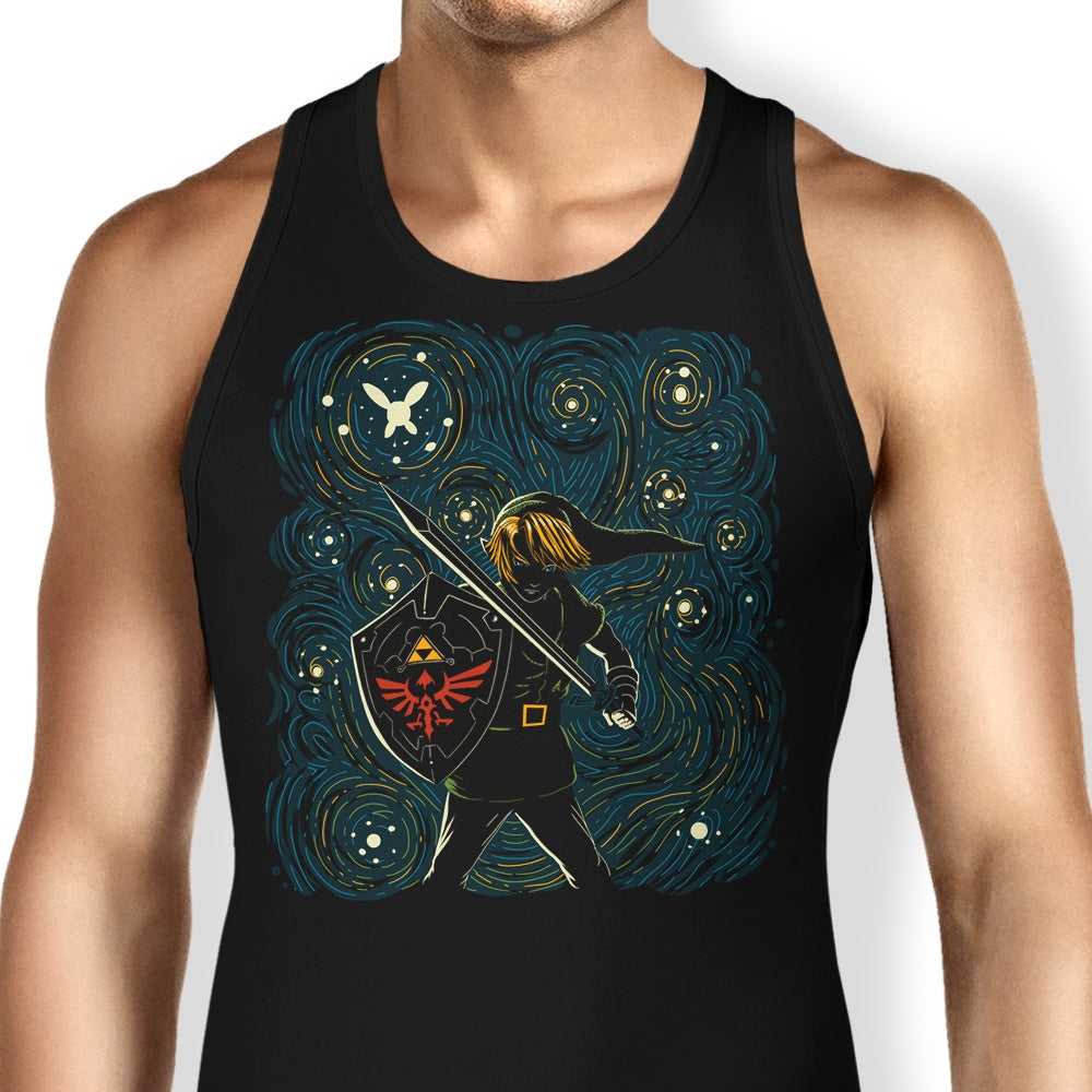 Starry Legend Tank Top - Adult & Kids T-Shirts, Sweatshirts & Hoodies apparel design preview 1