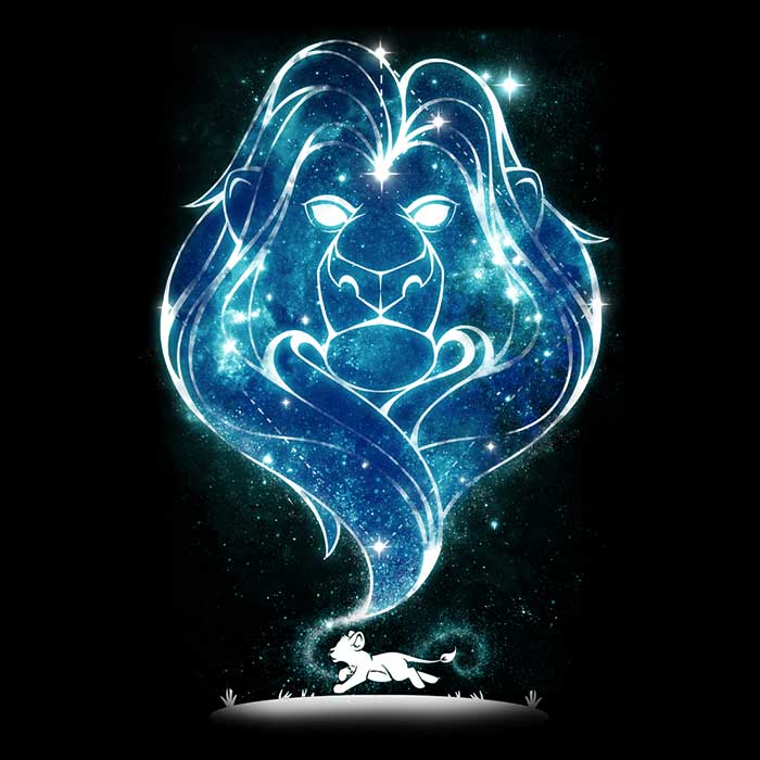 Starry Lost King - Adult & Kids T-Shirts, Sweatshirts & Hoodies apparel design preview 2