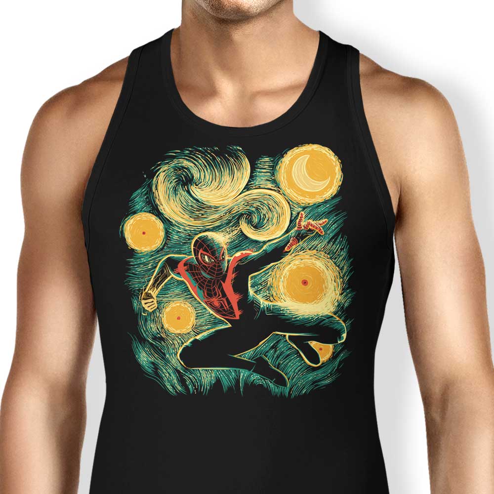 Starry Miles Tank Top - Adult & Kids T-Shirts, Sweatshirts & Hoodies apparel design preview 1