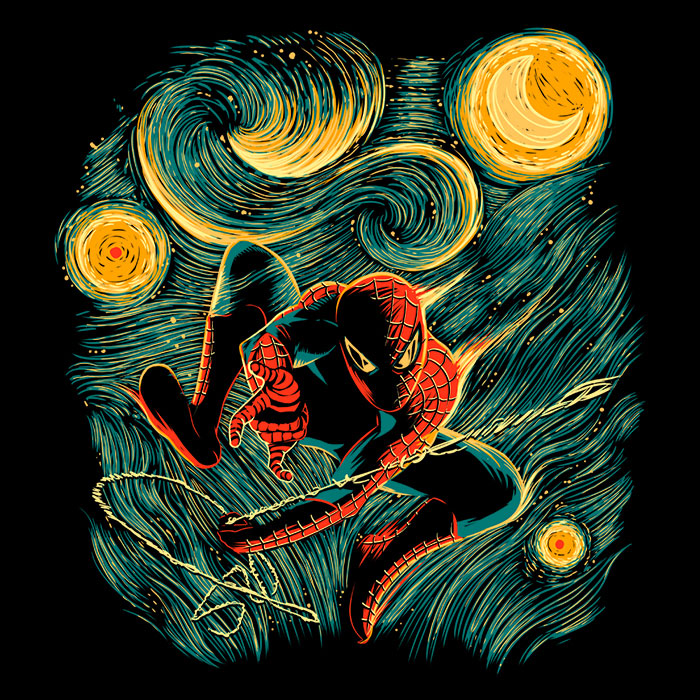 Starry Parker Men's Apparel - Adult & Kids T-Shirts, Sweatshirts & Hoodies apparel design preview 2