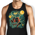 Starry Parker Tank Top - Adult & Kids T-Shirts, Sweatshirts & Hoodies apparel design preview 1