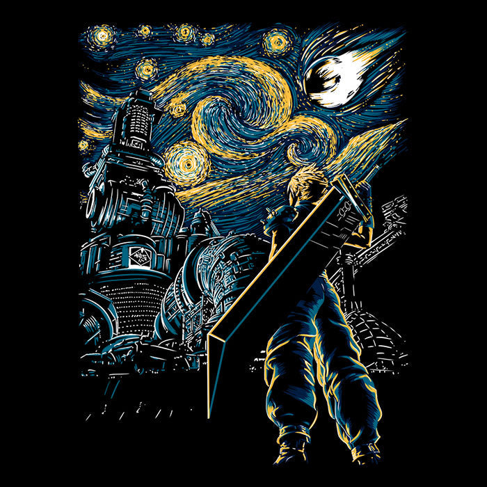 Starry Remake Men's Apparel - Adult & Kids T-Shirts, Sweatshirts & Hoodies apparel design preview 2