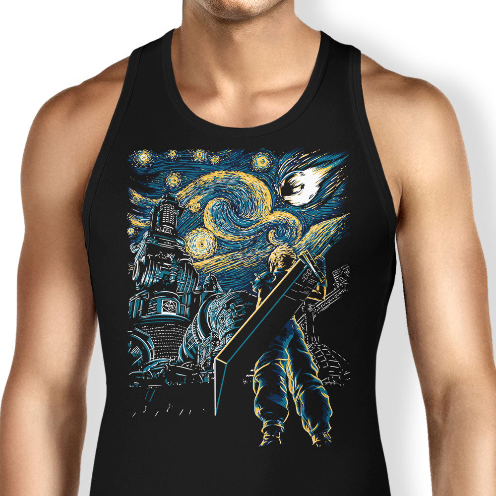 Starry Remake Tank Top - Adult & Kids T-Shirts, Sweatshirts & Hoodies apparel design preview 1