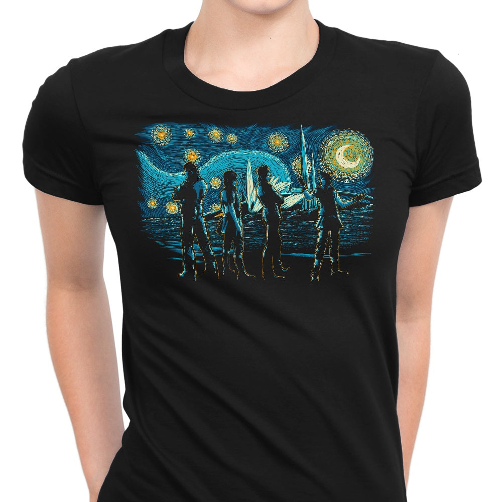 Starry Road Trip Women's Apparel - Adult & Kids T-Shirts, Sweatshirts & Hoodies apparel design preview 1