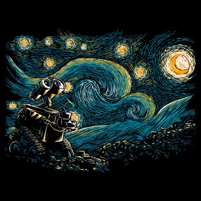 Starry Robot Women's Apparel - Adult & Kids T-Shirts, Sweatshirts & Hoodies apparel design preview 2