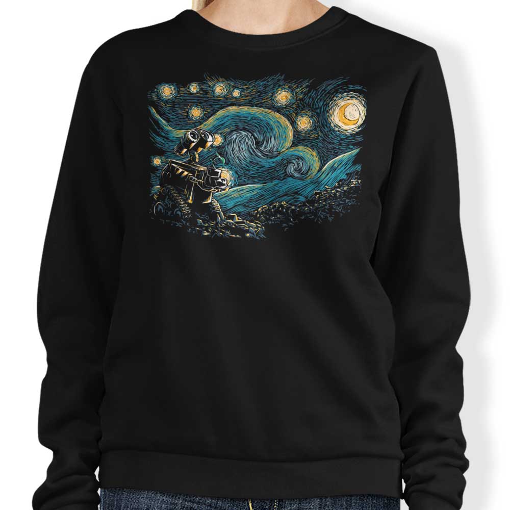 Starry Robot - Adult & Kids T-Shirts, Sweatshirts & Hoodies apparel design preview 1