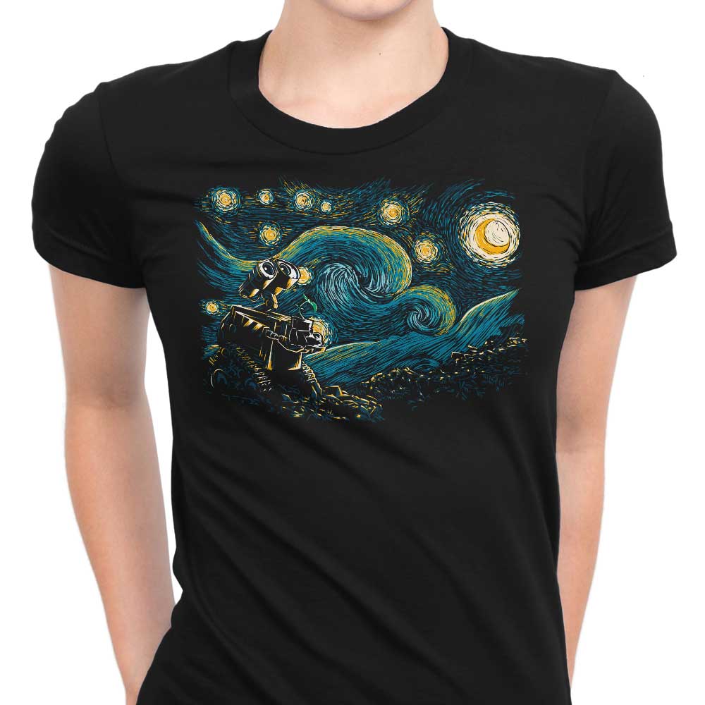 Starry Robot Women's Apparel - Adult & Kids T-Shirts, Sweatshirts & Hoodies apparel design preview 1
