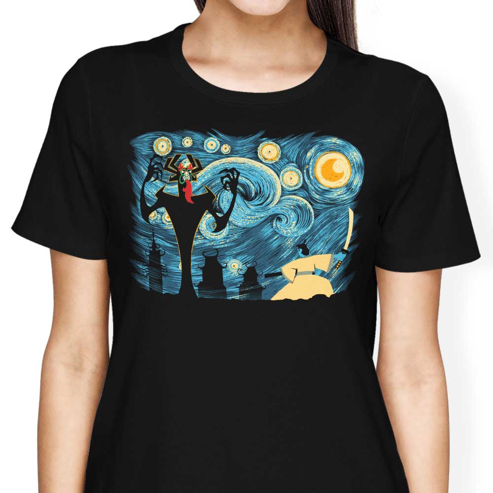 Starry Samurai Women's Apparel - Adult & Kids T-Shirts, Sweatshirts & Hoodies apparel design preview 1