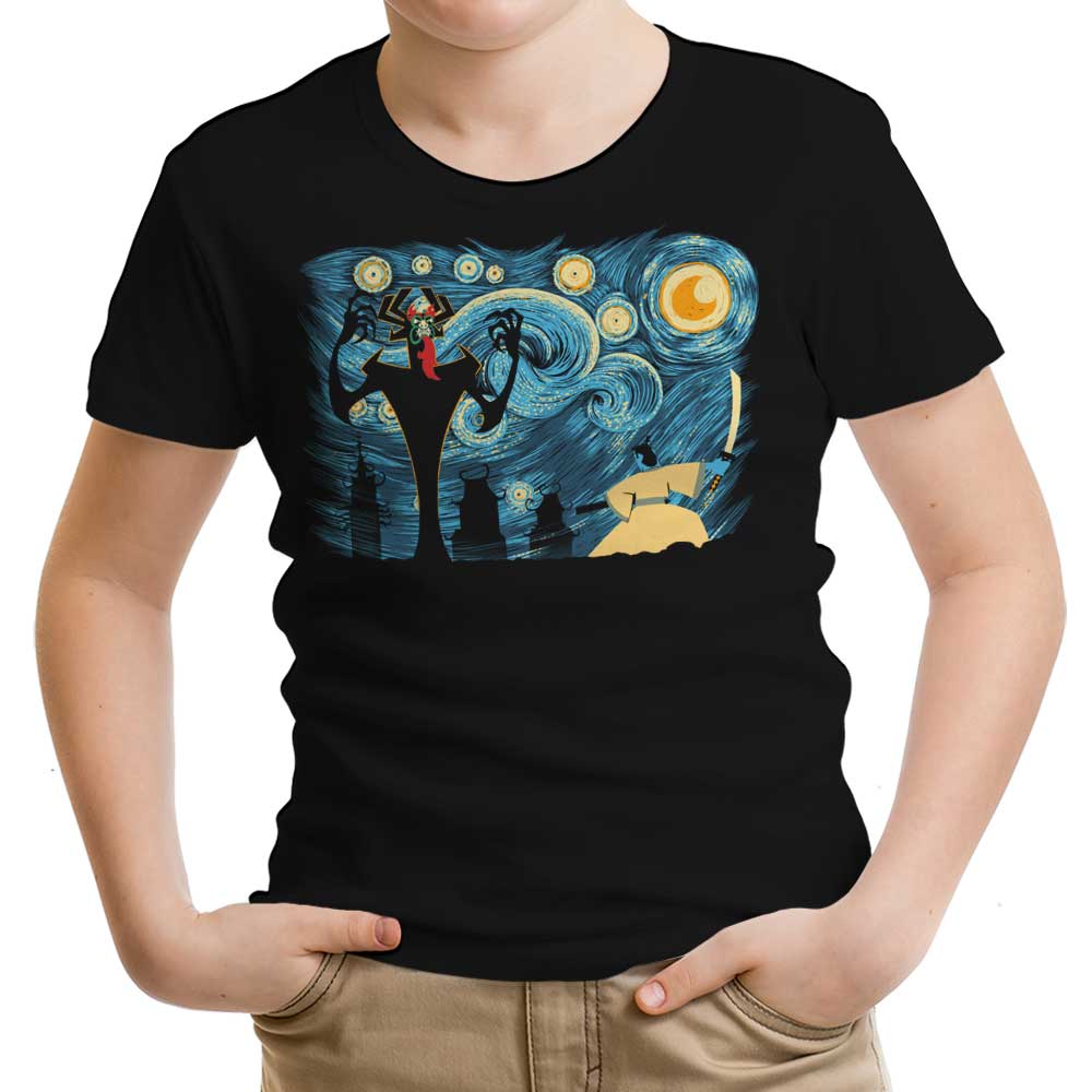 Starry Samurai Youth Apparel - Adult & Kids T-Shirts, Sweatshirts & Hoodies apparel design preview 1