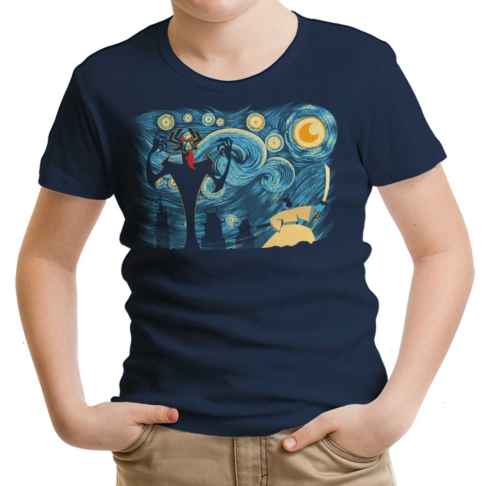 Starry Samurai Youth Apparel - Adult & Kids T-Shirts, Sweatshirts & Hoodies apparel design preview 2